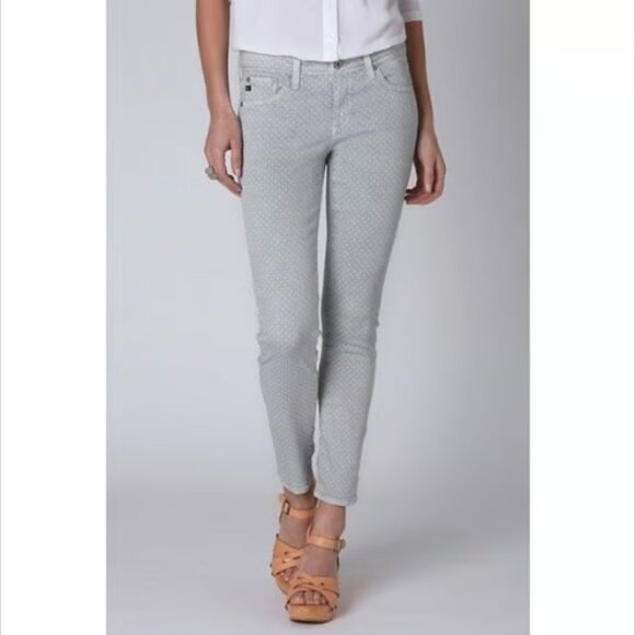 Anthropologie | AG The Stevie Ankle Spotted Jeans - Picture 1 of 11
